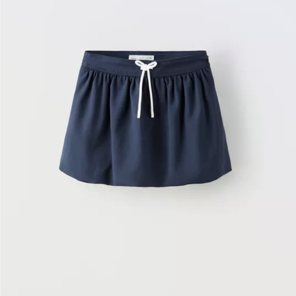 ZARA BALLOON SKIRT WITH DRAWSTRING